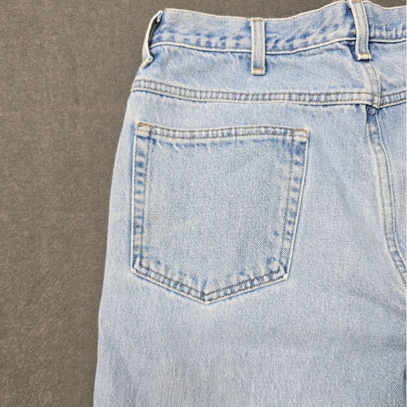 LL. Bean Jeans Mens 35x30 Natural Fit Blue Denim Straight Leg 104731 - Picture 10 of 10
